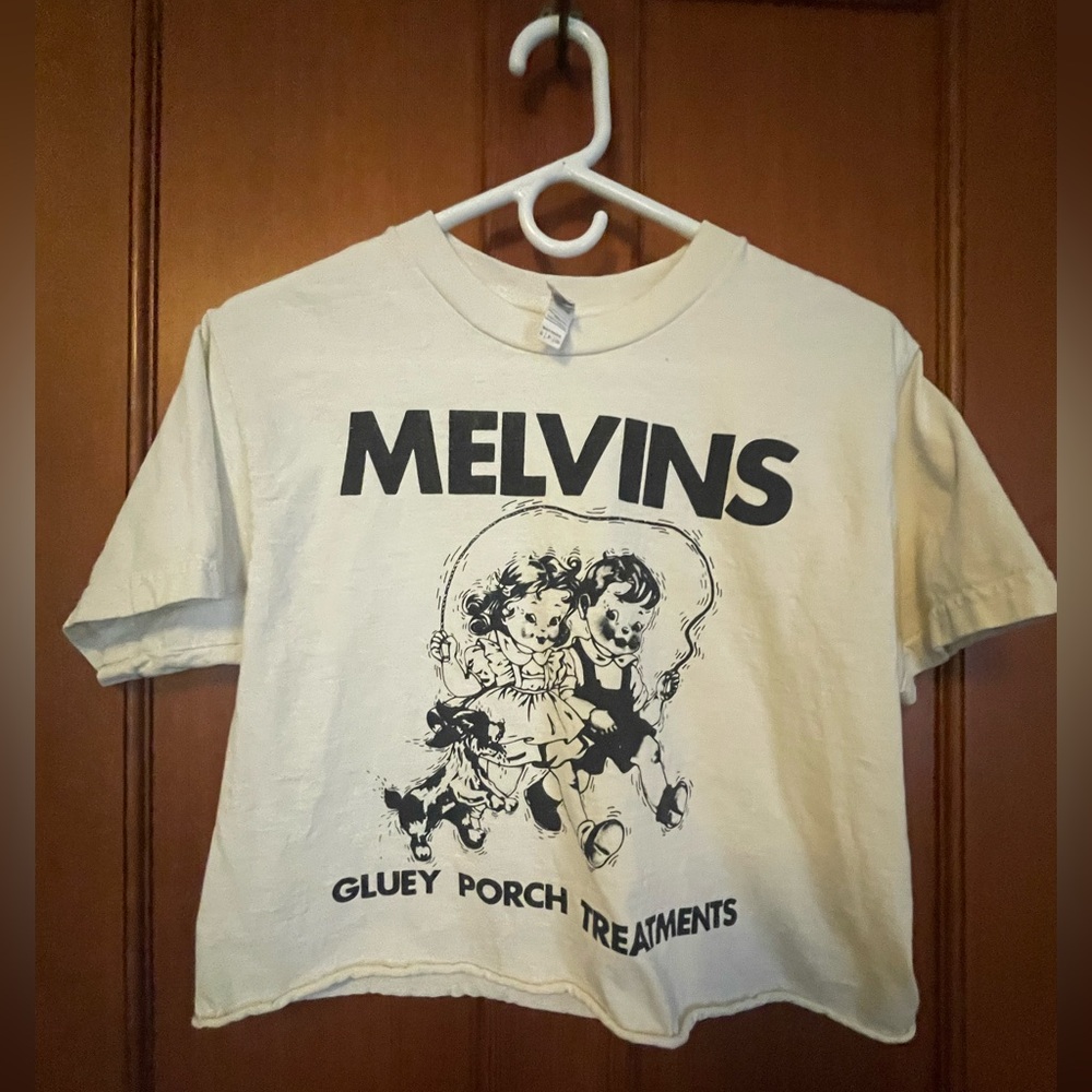 Melvins Graphic Tee Cropped